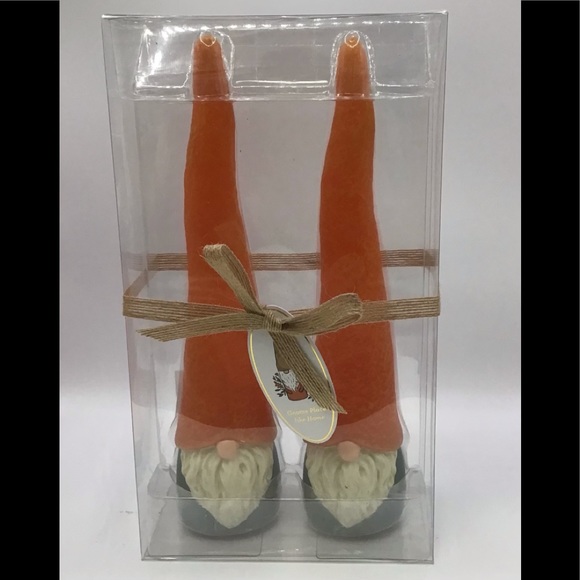 LAST 1 | Set of (2) Gnome Place Like Home Taper Candles - Picture 2 of 7